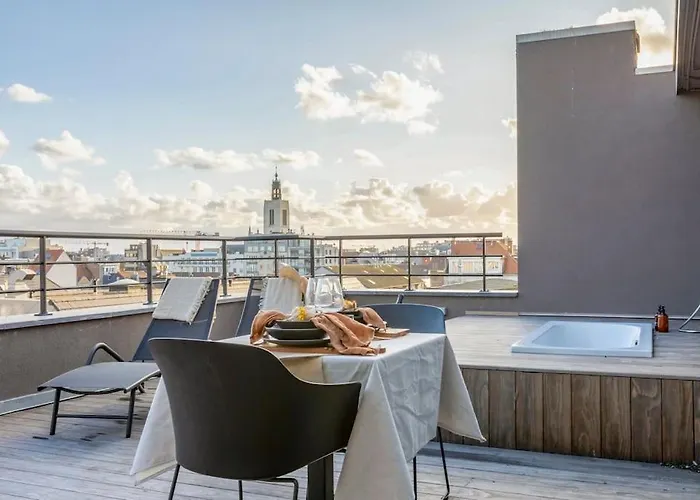 Nest - Your Cosy Penthouse * 오스텐드