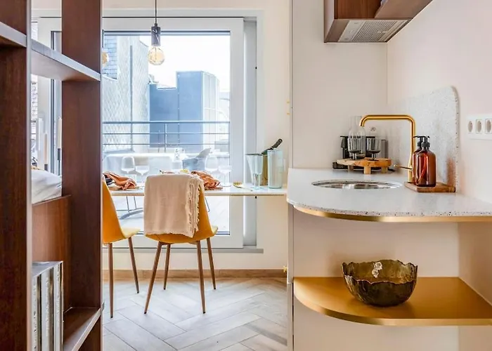 아파트 Nest - Your Cosy Penthouse 오스텐드